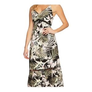 Cece By Cynthia Steff Pink Sands Floral Maxi